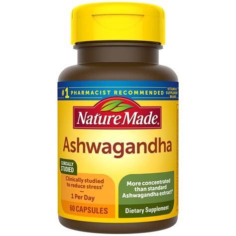 Nature Made Ashwagandha 125 Mg Capsules 60 Ct Pick Up In Store Today
