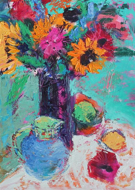 How To Paint A Vibrant Floral Still Life Creative Bloq