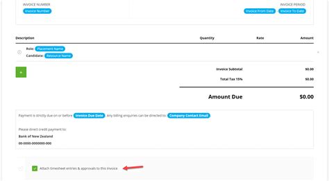 Attach Timesheets And Approvals To Invoices Invoxy Support Centre