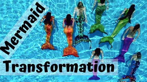 Mermaid Pod Transformation To Humans Youtube