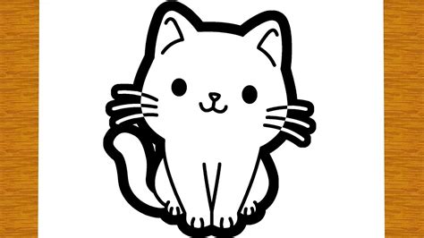 Belajar Melukis Kucing Comel Lukisan Yang Mudah Untuk Kanak Kanak