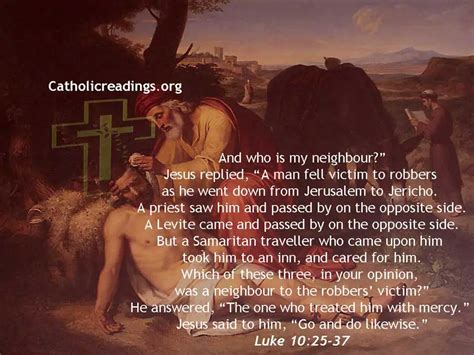 The Parable Of The Good Samaritan Who Is My Neighbour Luke 1025