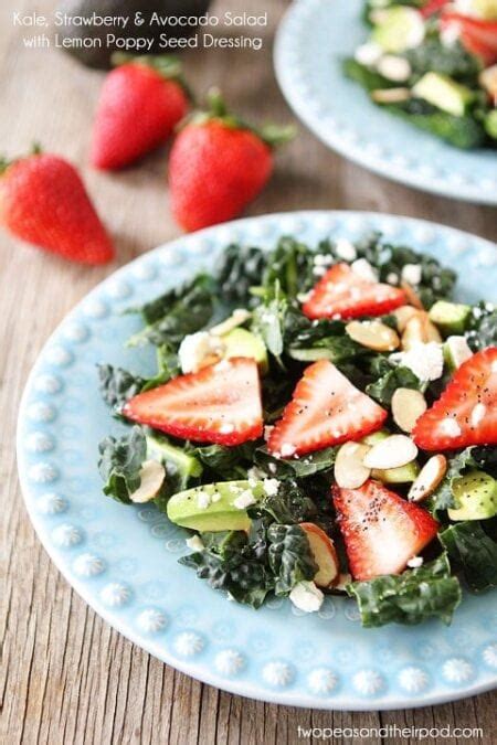 Kale Strawberry And Avocado Salad