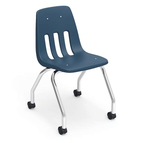 9000 Series 18 4 Leg Mobile Chair With Casters