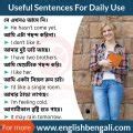 50 Useful Sentences For Daily Use Daily Use Sentences