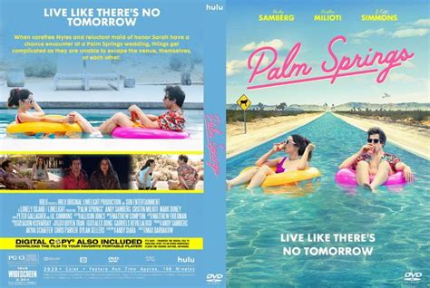 It stars andy samberg, cristin milioti, peter gallagher, and j. Palm Springs (2020) DVD Custom Cover in 2020 | Dvd cover ...