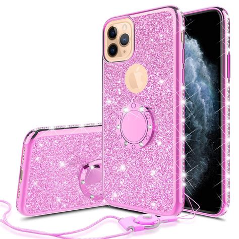 Apple Iphone 11 Pro Max Case Glitter Cute Phone Case Girls With