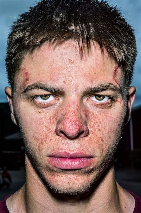 Painfully Close Photos Of Human Faces Look Strangely Inhuman Huffpost