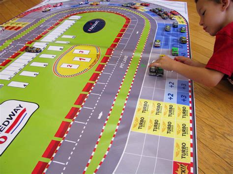 8 X 4 Nascar Race Track Board Game For 164 Cars Ebay