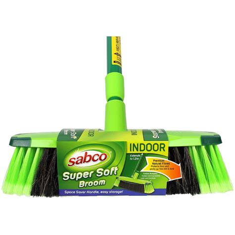 Sabco Super Soft Indoor Broom Each Woolworths