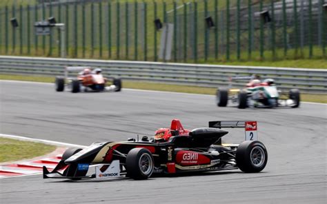 Ocon Wins Again In Rain Shortened Final Hungaroring Race Formula Scout