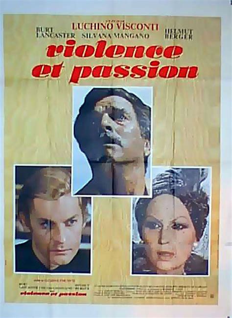 Violence Et Passion Movie Poster Gruppo Di Famiglia In Un Interno