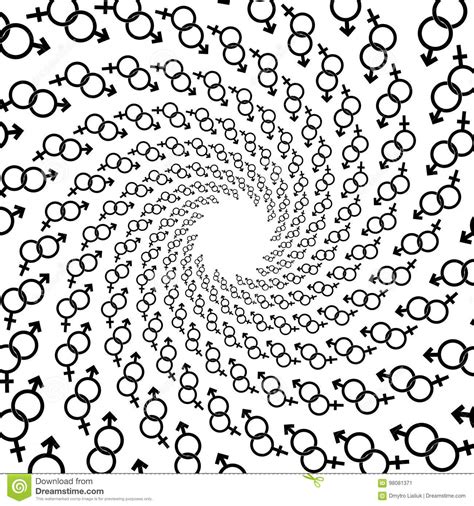 Background Pattern Black And White Spiral Pattern Round Centered