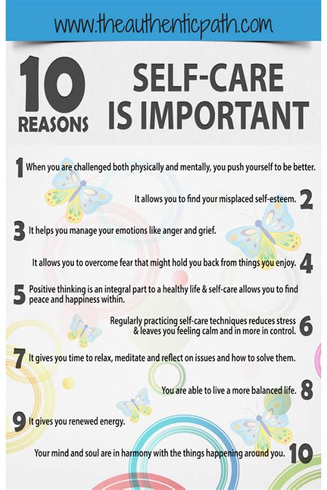 10 Reasons Self Care Is Important