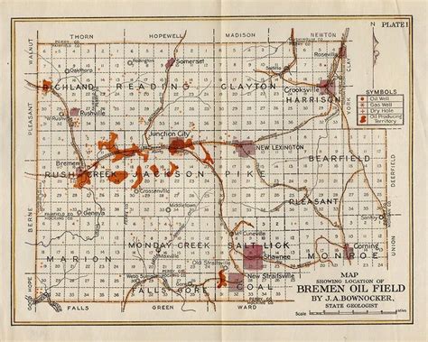 9 adressen zu oil in bremen mit telefonnummer, öffnungszeiten und bewertung gefunden. Bremen Oil & Gas Field Map Ohio Junction City New ...