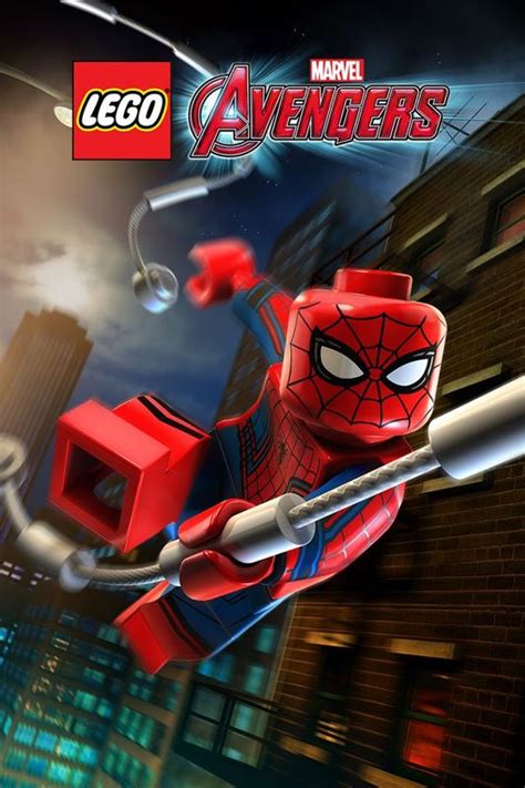 Lego Marvel Avengers Spider Man Character Pack 2016 Xbox One Box