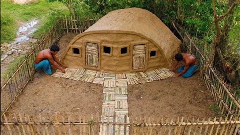 Build A Mud House Mud House Building Bushcraft Survival