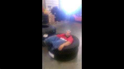 Tirefactory Fat Guy Stuck In Tires YouTube