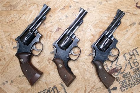 Smith And Wesson 15 3 38 Special Police Trade In Revolvers Sportsmans