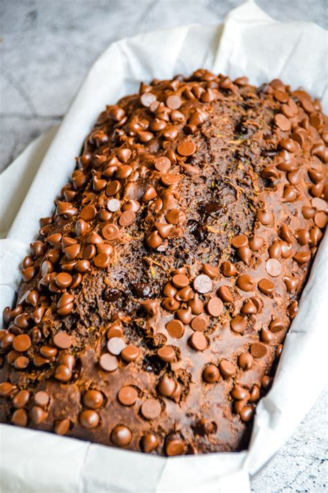Double Chocolate Zucchini Bread Kay S Clean Eats