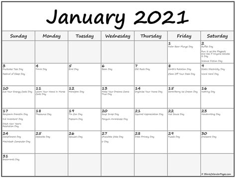 Most part of the united states observes daylight saving time. January 2021 calendar with holidays
