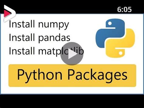 How To Install Numpy Pandas And Matplotlib Python Libraries On Windows