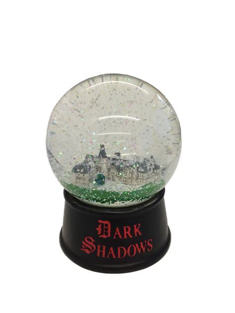 New Dark Shadows Musical Snow Globe Musical Snow Globes Snow Globes