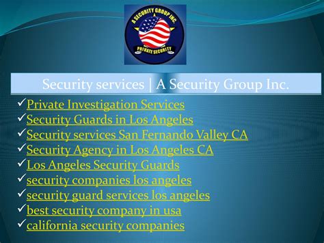 Best Security Company In Usa By Morsan Terry Issuu