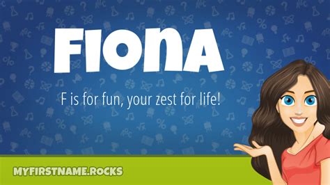 fiona first name personality and popularity