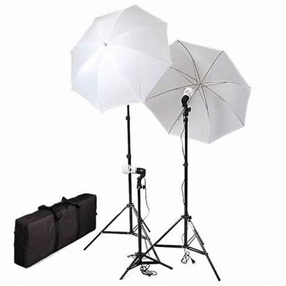 Umbrella Lighting Studio Kits Continuous Case Watt