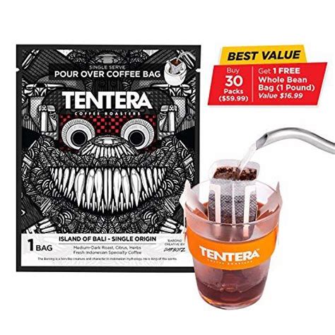 Folgers coffee singles coffee make a fresh cup every time. Tentera Coffee - Single Serve Pour Over Coffee Bags - BALI ...