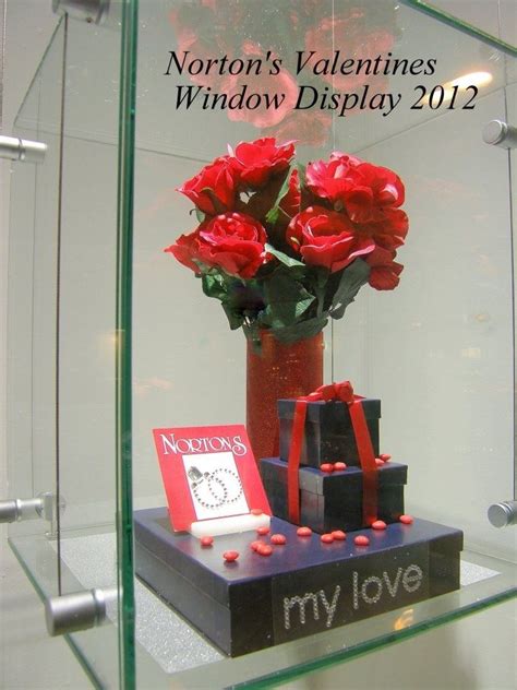 Valentines Jewellery Window Display For Nortons Jewellers Created By
