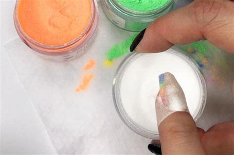 How To Create Rainbow Ombre Nails Using Dip Powder Dipwell Dipwell