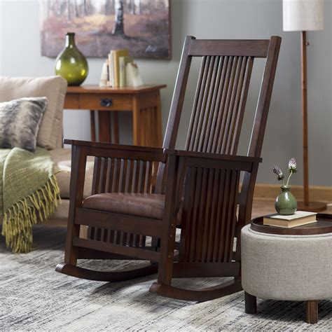 See more ideas about rocking chairs for sale, rocking chair, outdoor rocking chairs. Belham Living Province Mission Rocker - Walnut - Indoor Rocking Chairs at Hayneedle