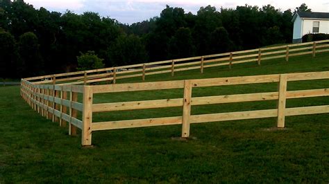 Wood Horse Fence Designs Fence Choices