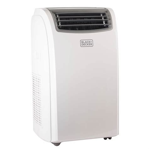 Black+decker bpact12hwt portable air conditioner with heat and remote control, 5,950 btu doe (12,000 btu ashrae), cools up to 250 square feet, white visit the black+decker store 4.3 out of 5 stars 9,070 ratings Black & Decker 14,000-BTU Portable Air Conditioner with ...
