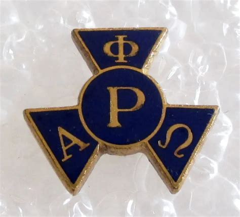 Vintage Alpha Phi Omega Fraternity Pledge Pin 1799 Picclick
