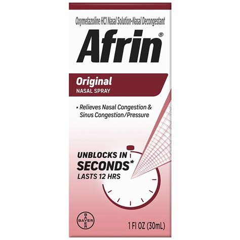 Afrin Original Maximum Strength Nasal Spray Walgreens