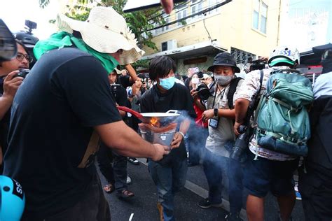Thai Enquirer On Twitter The Police Said They Used Rubber Bullets For