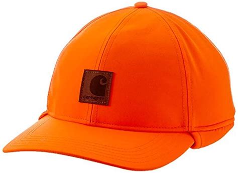 Carhartt Synthetic Ear Flap Hunting Cap In Orange For Men Lyst
