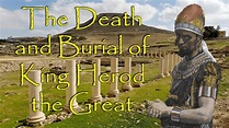 The Death and Burial of King Herod the Great and the Herodium - YouTube