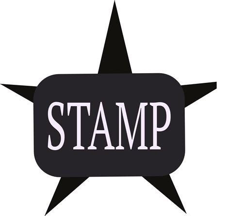 Stiwdio Franwen Star Stamp