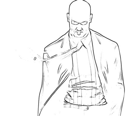 Secret agent coloring pages template. Hitman Absolution Agent 47 Look | Surfing