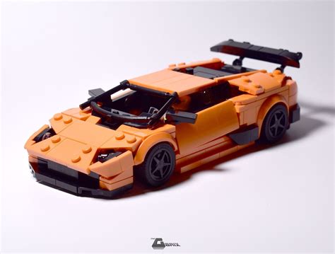Lamborghini Murcielago Speed Champions Moc Lego Cars Lego Technic
