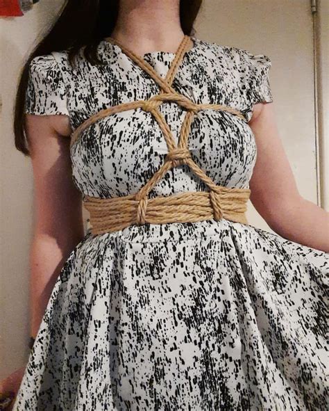 Cute Harness In A Cute Dress 👗 Rbondage