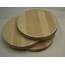Round Hard Maple Cutting Board 12 In Dia 1 3/8 Thick Stock Shipped 