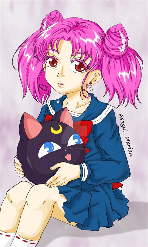 Chibiusa Sailor Moon By Asagui Marian On Deviantart