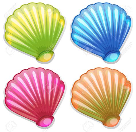 Add A Touch Of Tranquility To Your Designs With Seashells Cliparts