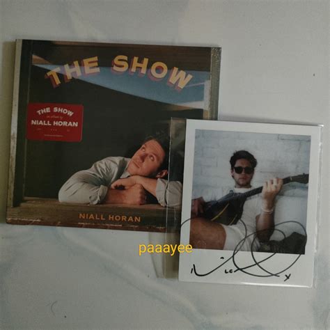 Niall Horan The Show Cd With Signed Polaroid Hobbies And Toys Music