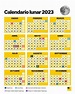 Calendario Lunar 2023 en PDF